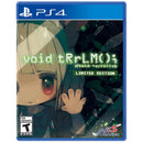 PS4 Void TRRLM(); //Void Terrarium Limited Edition All (Eng/FR)