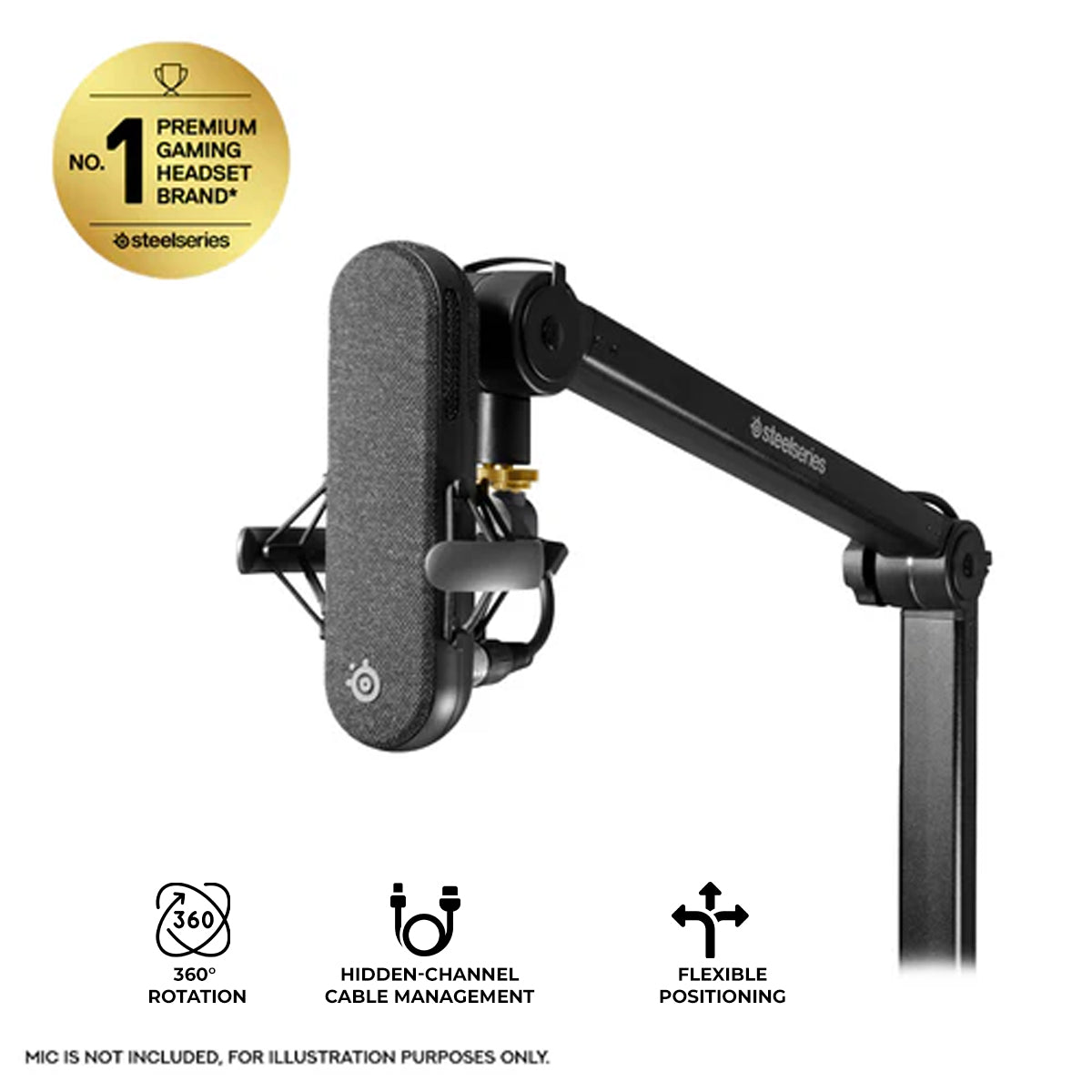 SteelSeries Boom Arm for Alias/ Alias Pro (60474)