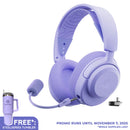 SteelSeries Arctis Nova 3P Wireless Multi-Platform Gaming Headset (Black, White, Aqua, Lavender)