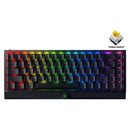 Razer Blackwidow V3 Mini Hyperspeed Wireless 65% Mechanical Gaming Keyboard (Yellow Switches)