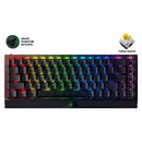 Razer Blackwidow V3 Mini Hyperspeed Wireless 65% Mechanical Gaming Keyboard Phantom Edition (Yellow Switches)