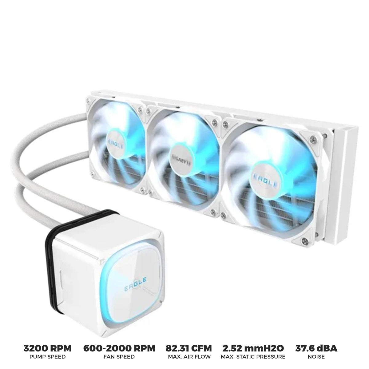 Gigabyte Eagle 360 AIO CPU Liquid Cooler (Black)