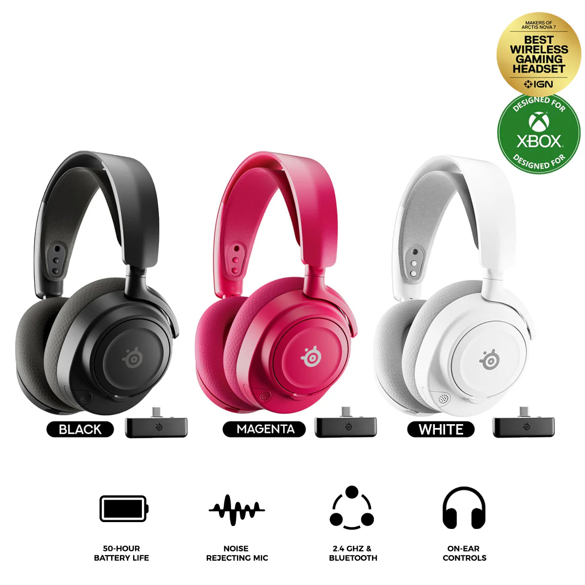 SteelSeries Arctis Nova 7X Gen 2 Wireless Gaming Headset for Xbox | DataBlitz