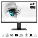MSI PRO MP2412 23.8" FHD VA 100HZ 1MS MPRT 4MS GTG Business Productivity Monitor (Black)