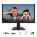 MSI Pro MP225V 21.45" FHD (1920x1080) 100Hz 1ms MPRT/4ms GTG VA Business & Productivity Monitor