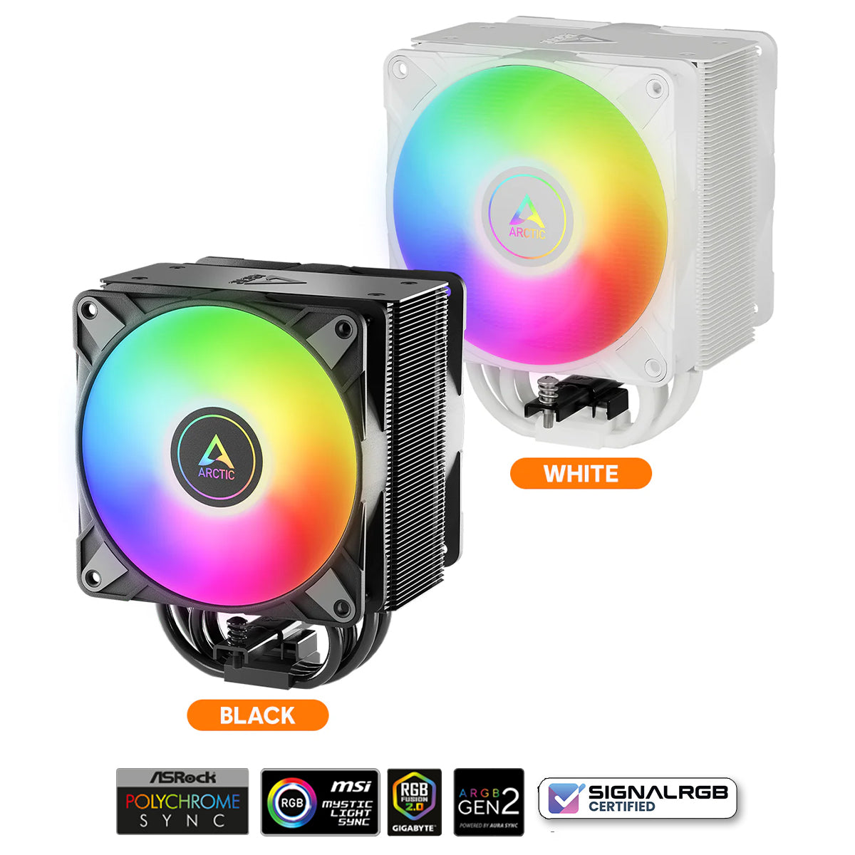 Arctic Freezer 36 A-RGB Multi Compatible Tower CPU Cooler with A-RGB