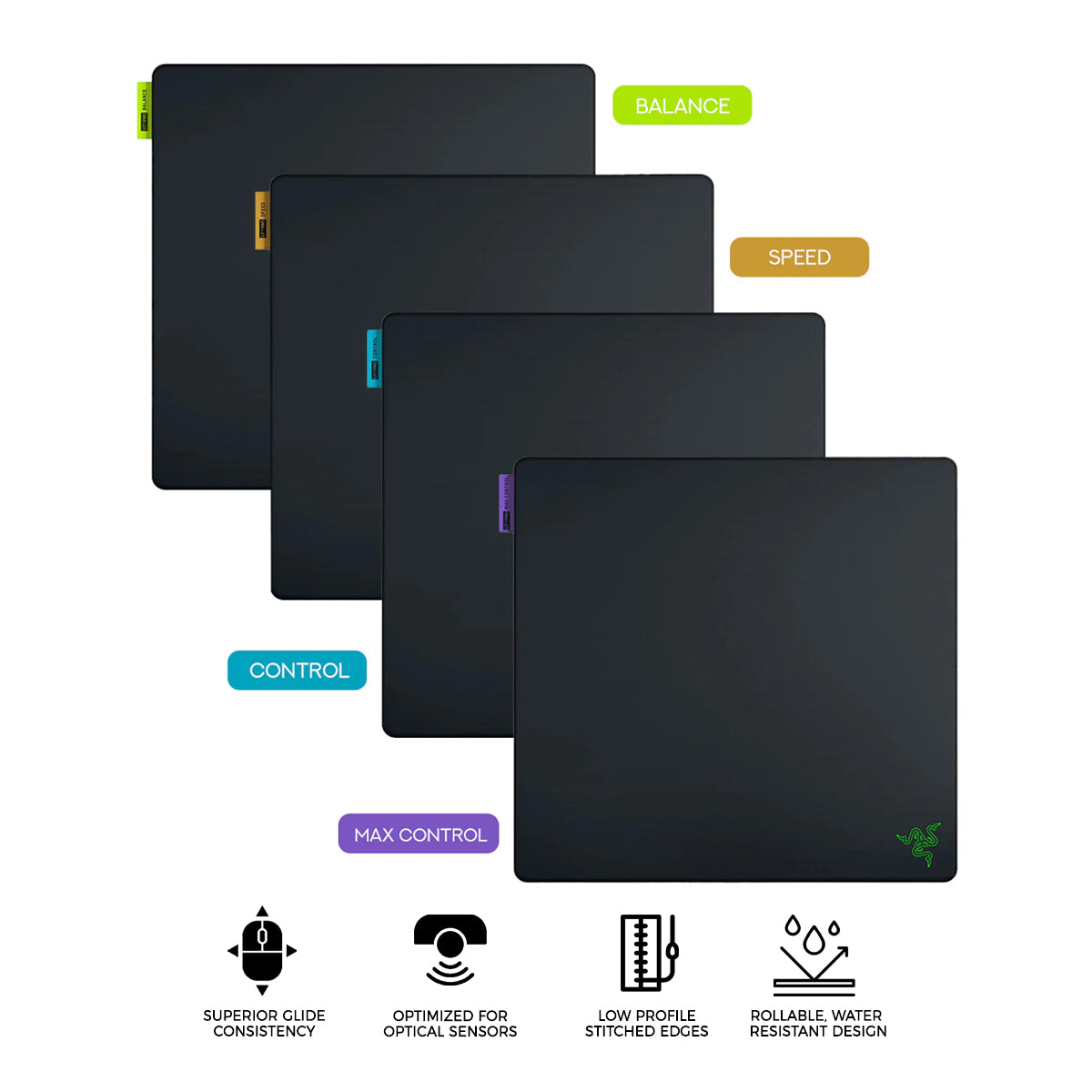 Razer Gigantus V2 Pro Soft eSports Gaming Mouse Mat - L (Black)