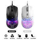 Glorious Model O Eternal Ultralight RGB Wired Gaming Mouse (Black, White)