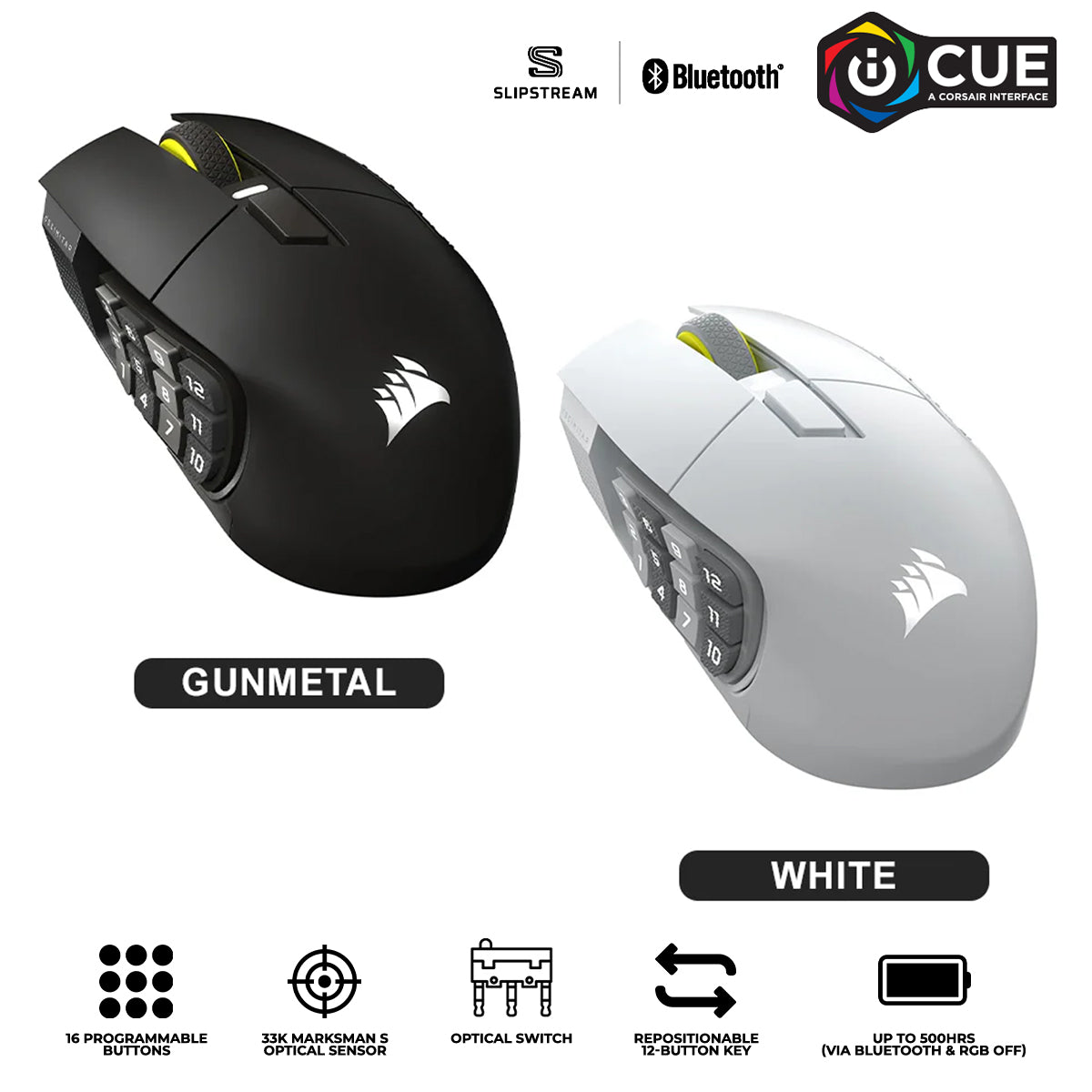 Wireless Mouse Mouse Corsair Scimitar Scimitar Corsair Mouse 12