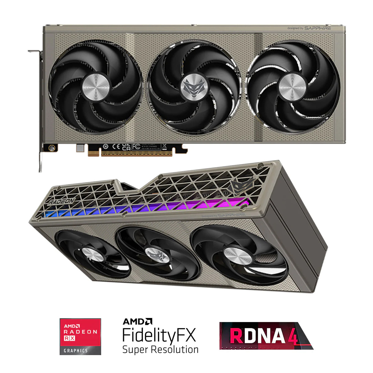 Sapphire Nitro+ AMD Radeon RX 9060 XT Gaming OC 16GB Dual HDMI Graphics Card