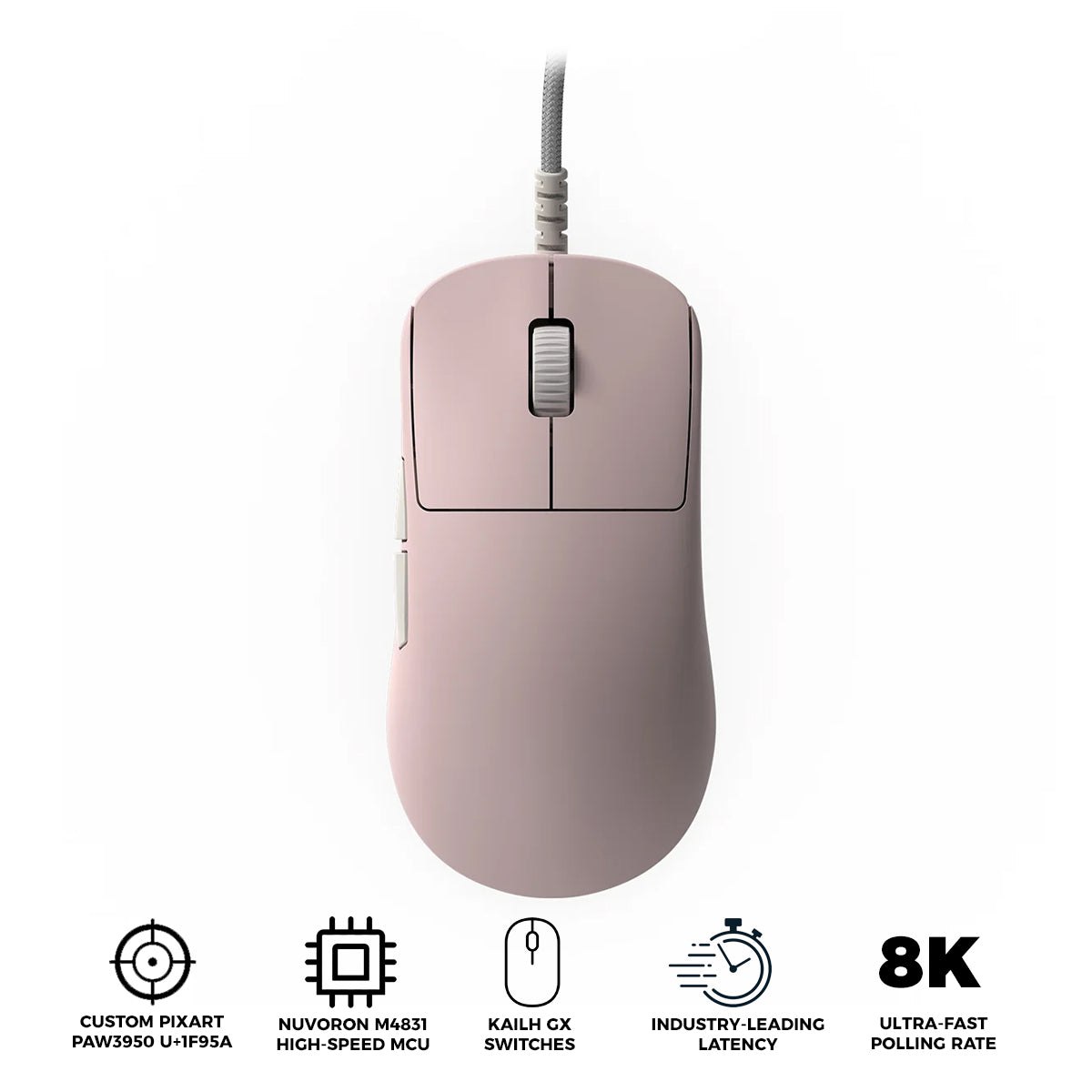 Endgame Gear OP1 8K V2 Wired Gaming Mouse (Raw Input Special Edition)