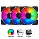 Fractal Design Prisma AL-12 ARGB Computer Fan (3-Pack) (FD-FAN-PRI-AL12-3P)