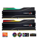 G.Skill Trident Z5 Neo RGB 96GB (2x48GB) DDR5 6000Mhz CL30-36-36-96 1.35V AMD Expo Desktop Memory (F5-6000J3036F48GX2-TZ5NR)