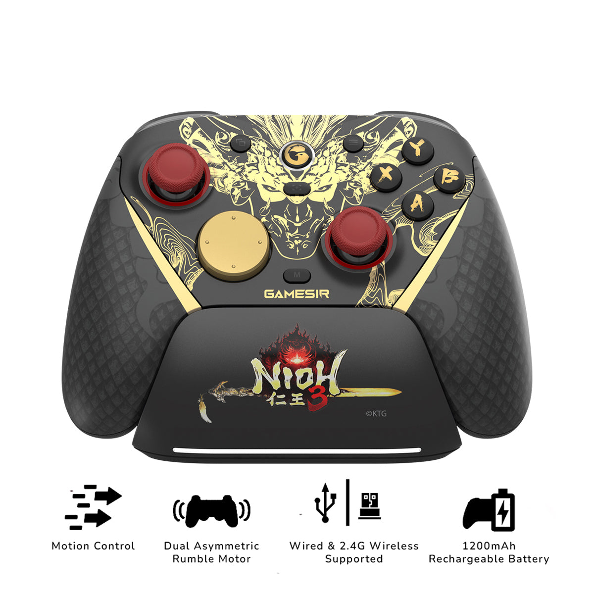 GameSir G7 Pro 8K PC Wireless eSports Gaming Controller for PC (Nioh 3)