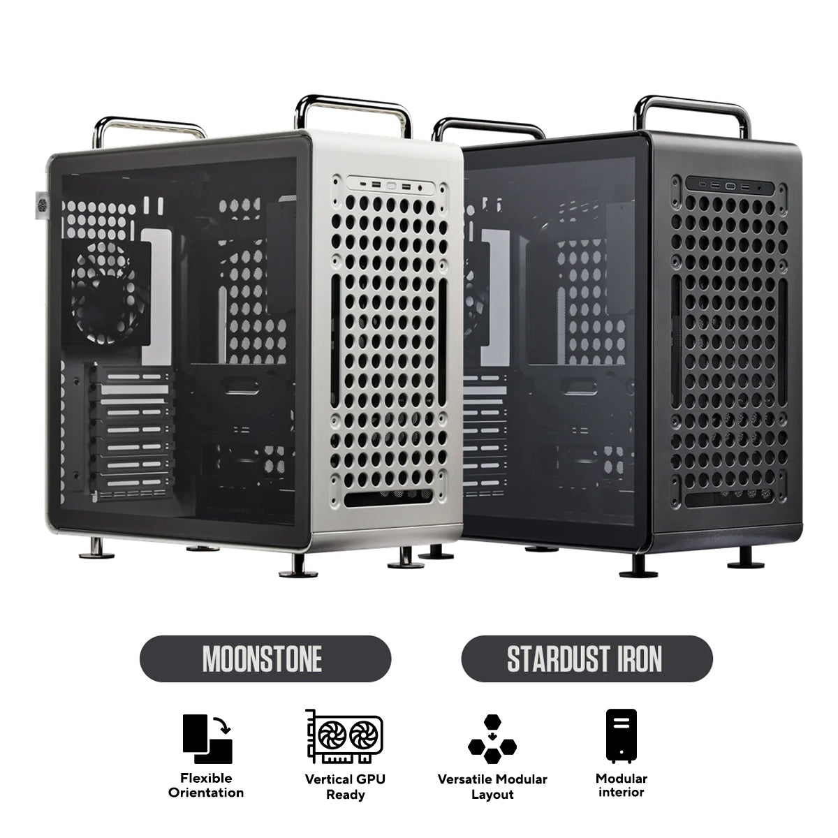 Cooler Master QUBE 540 ATX Mid-Tower PC Case