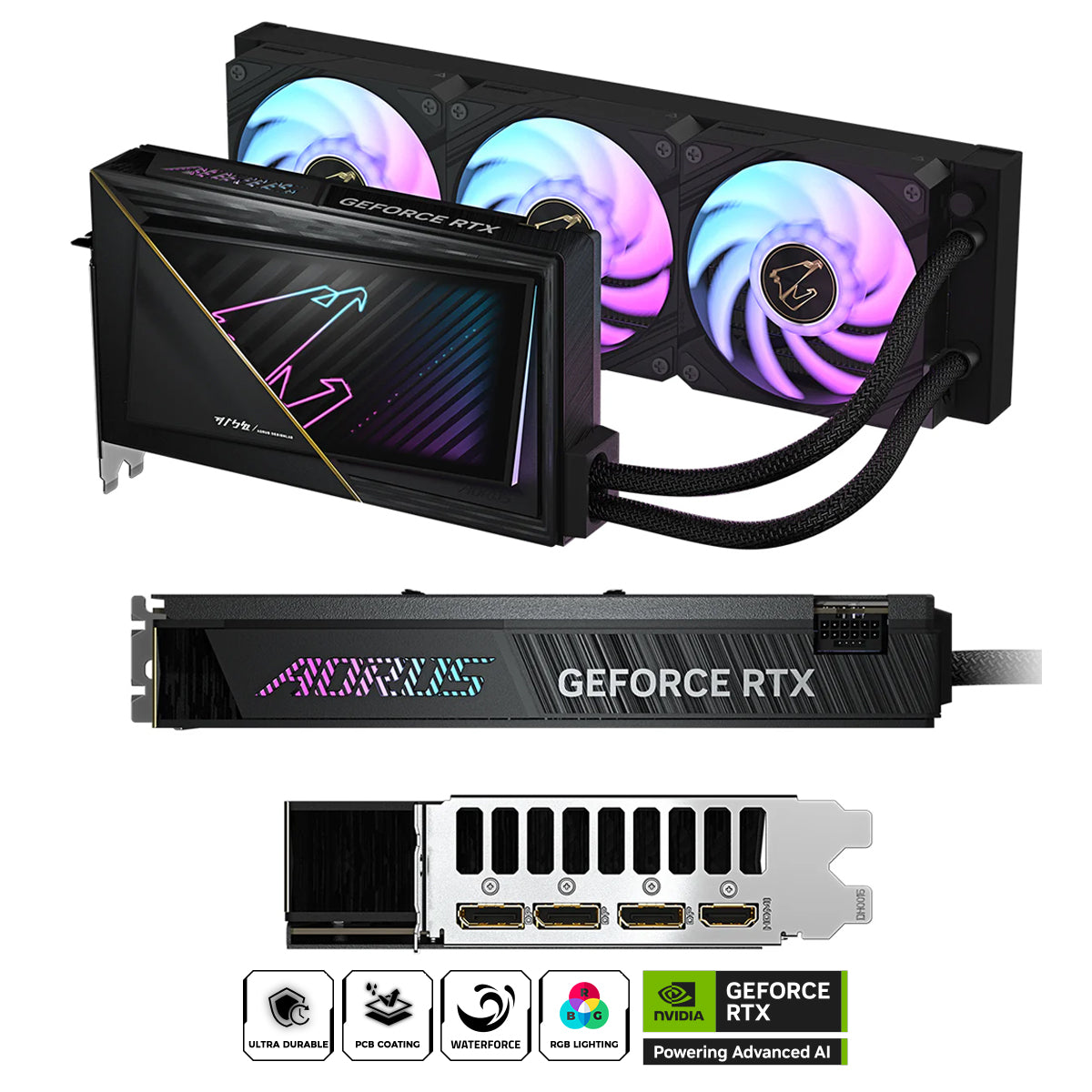 Gigabyte Aorus GeForce RTX 5090 Xtreme Waterforce 32GB GDDR7 Graphics Card