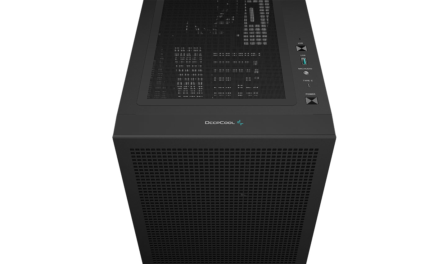Deepcool CH560 Digital Airflow Case w/ Status Screen (Black) (R-CH560-BKAPE4D-G-1)
