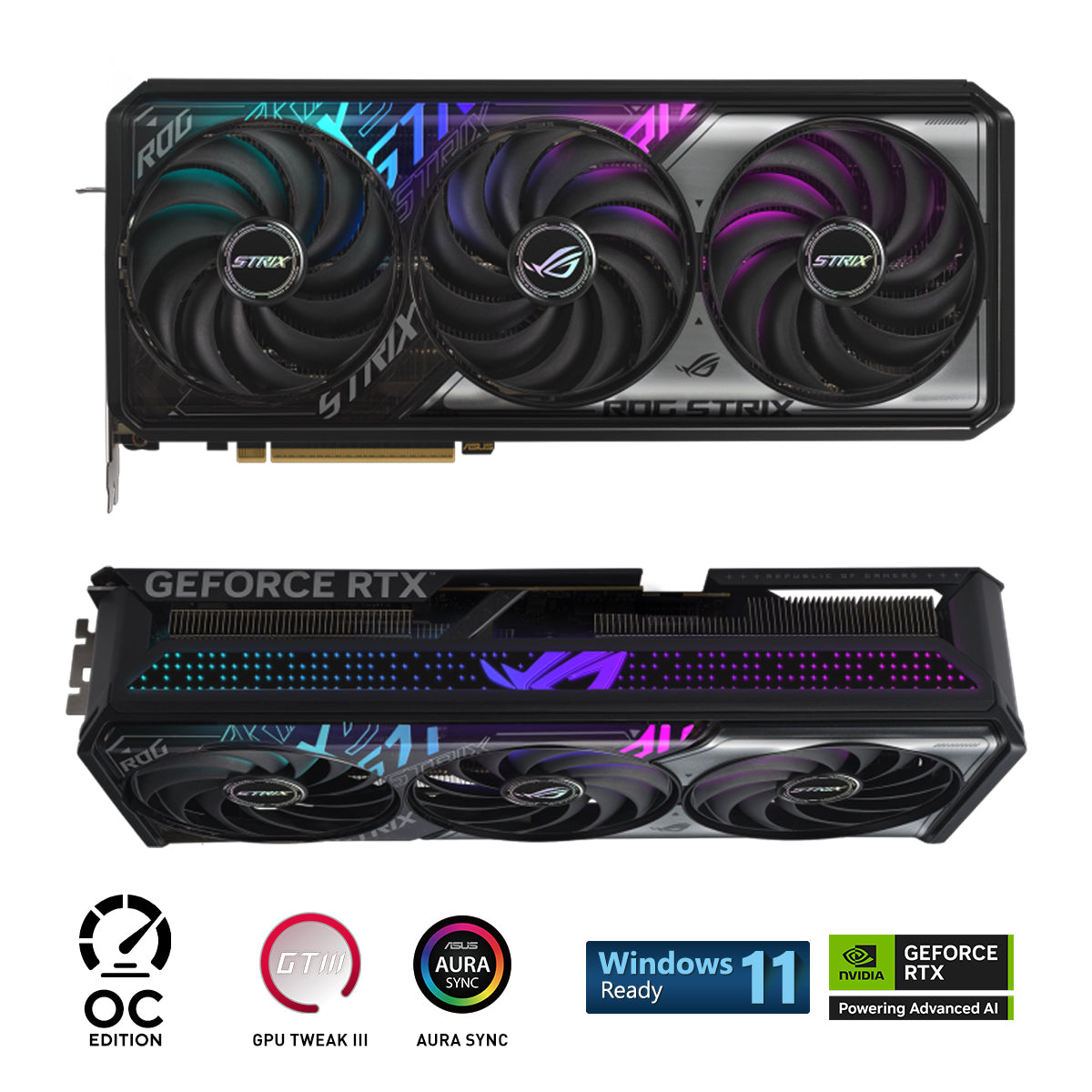ASUS ROG Strix GeForce RTX 5070 12GB GDDR7 OC Edition Graphics Card