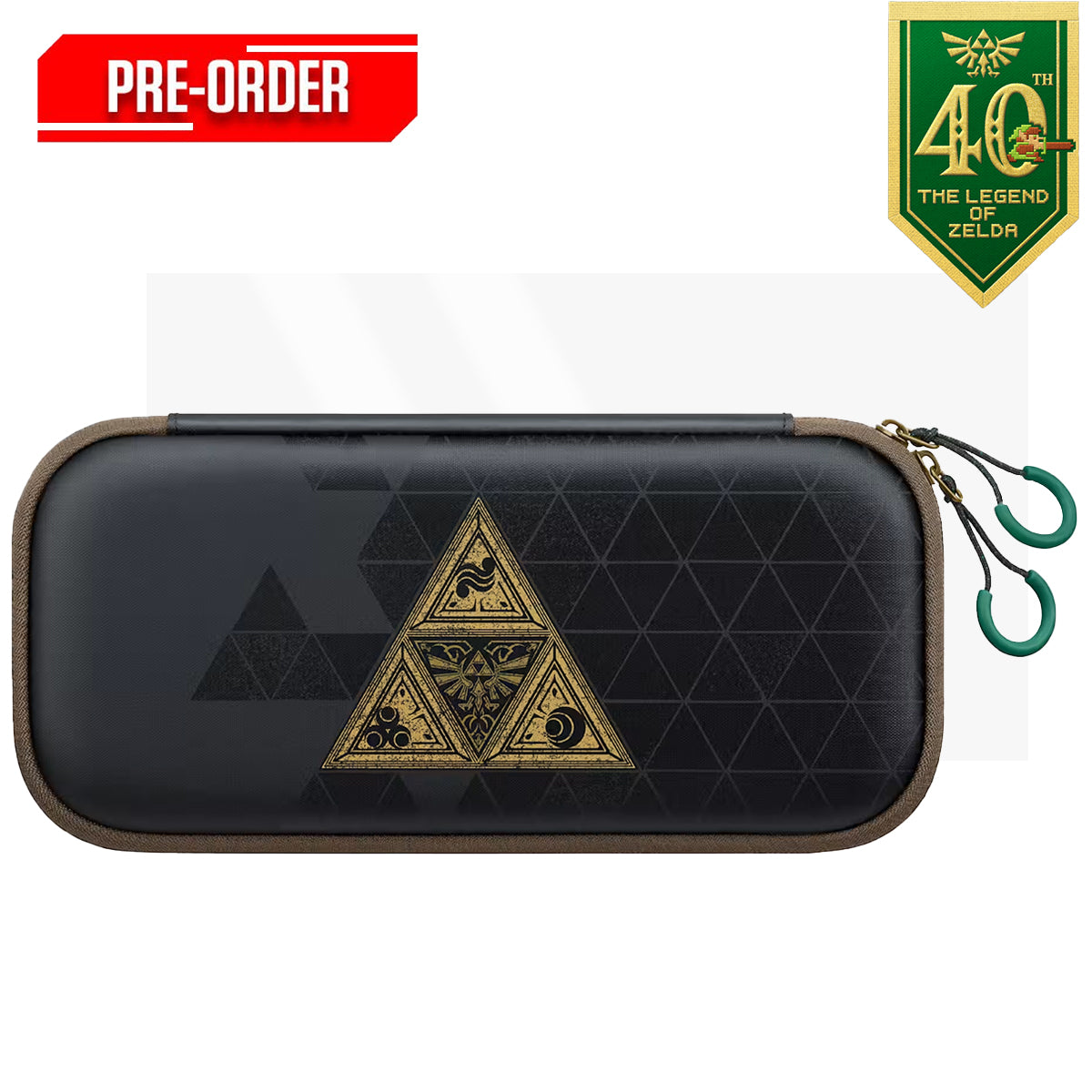 Nintendo Switch 2 Carrying Case with Screen Prorector - The Legend of Zelda 40th Anniversary