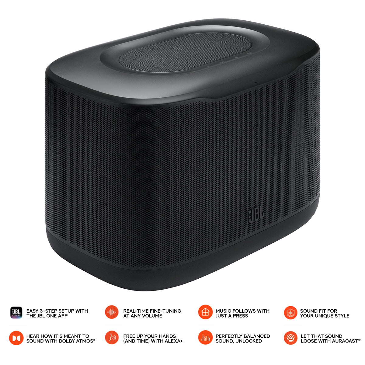 JBL Cove X1 3D Room-Filling Wi-Fi Home Speaker