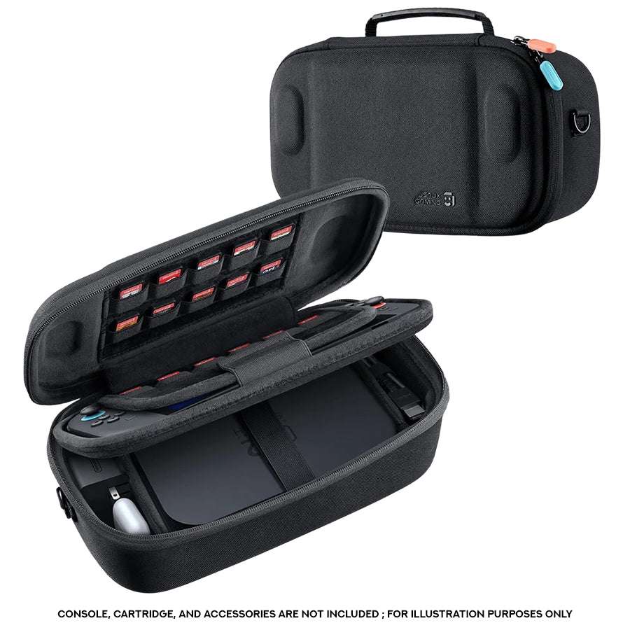 JSAUX FlexForm Plus Travel Case for Nintendo Switch 2 (Black) (BG0132)