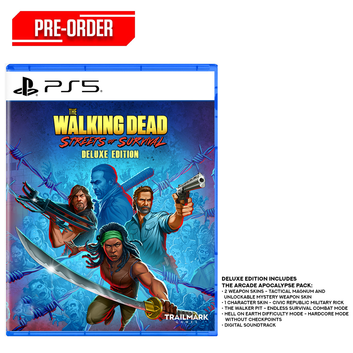 PS5 The Walking Dead Streets of Survival Deluxe Edition