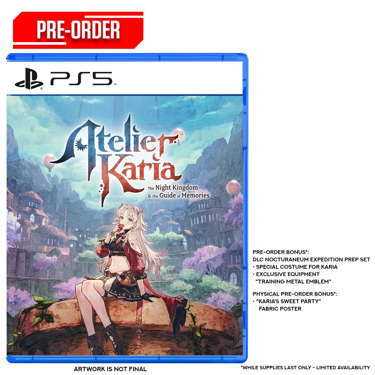 PS5 Atelier Karia: The Night Kingdom & the Guide of Memories Pre-Order