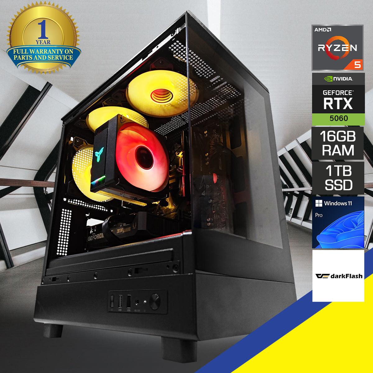 Sigma DB330M Black Desktop Gaming PC