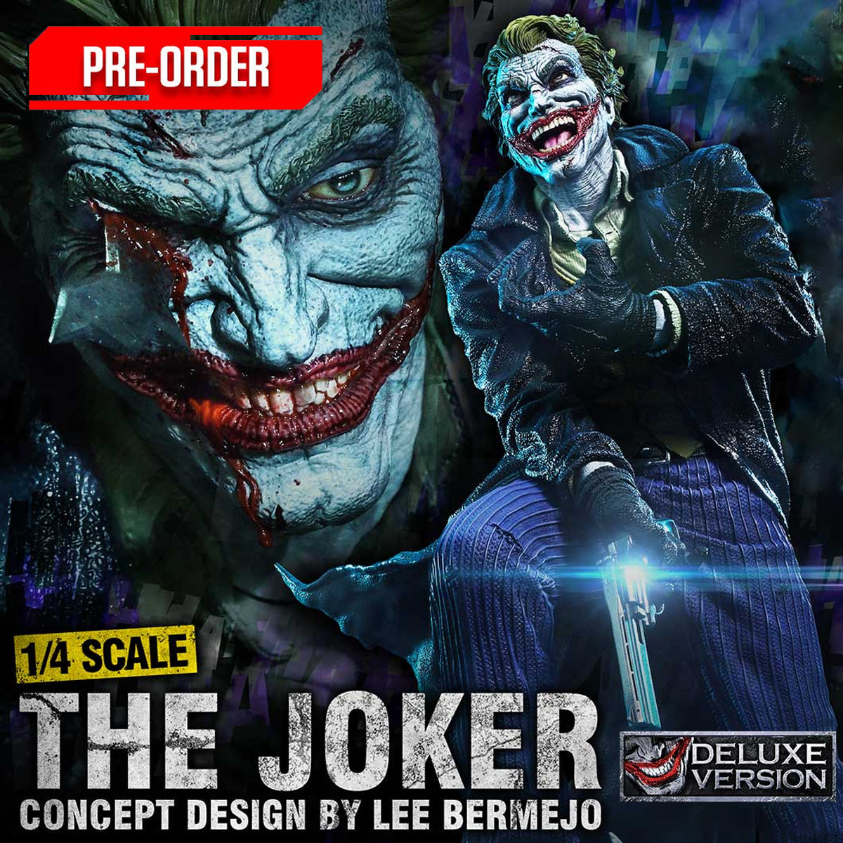 Ultimate Premium Masterline Batman (Comics) The Joker (Concept Design by Lee Bermejo) Deluxe Version