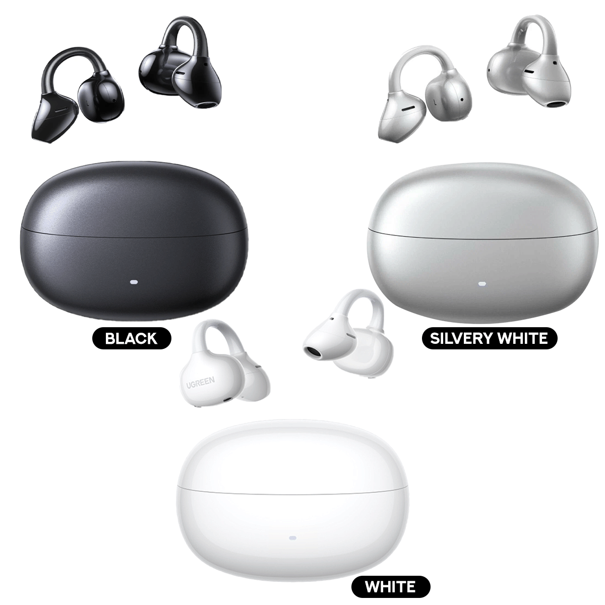 Ugreen ClipBuds Pro Hybrid Active Noise-Cancelling Earbud