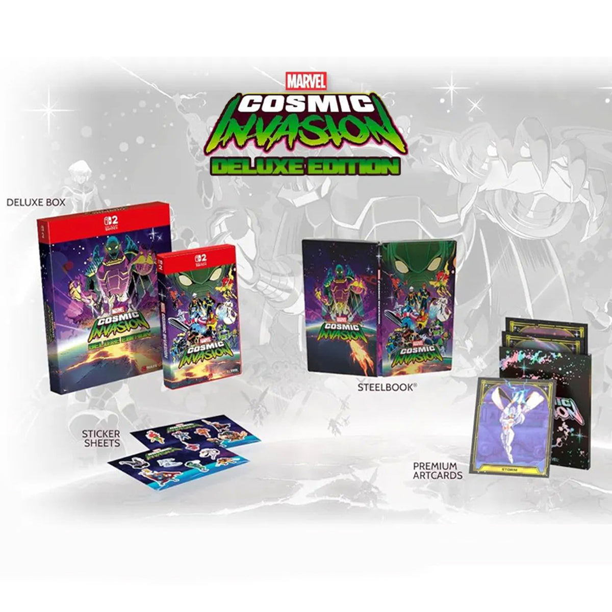 Nintendo Switch 2 Marvel Cosmic Invasion Deluxe Edition (Asian)