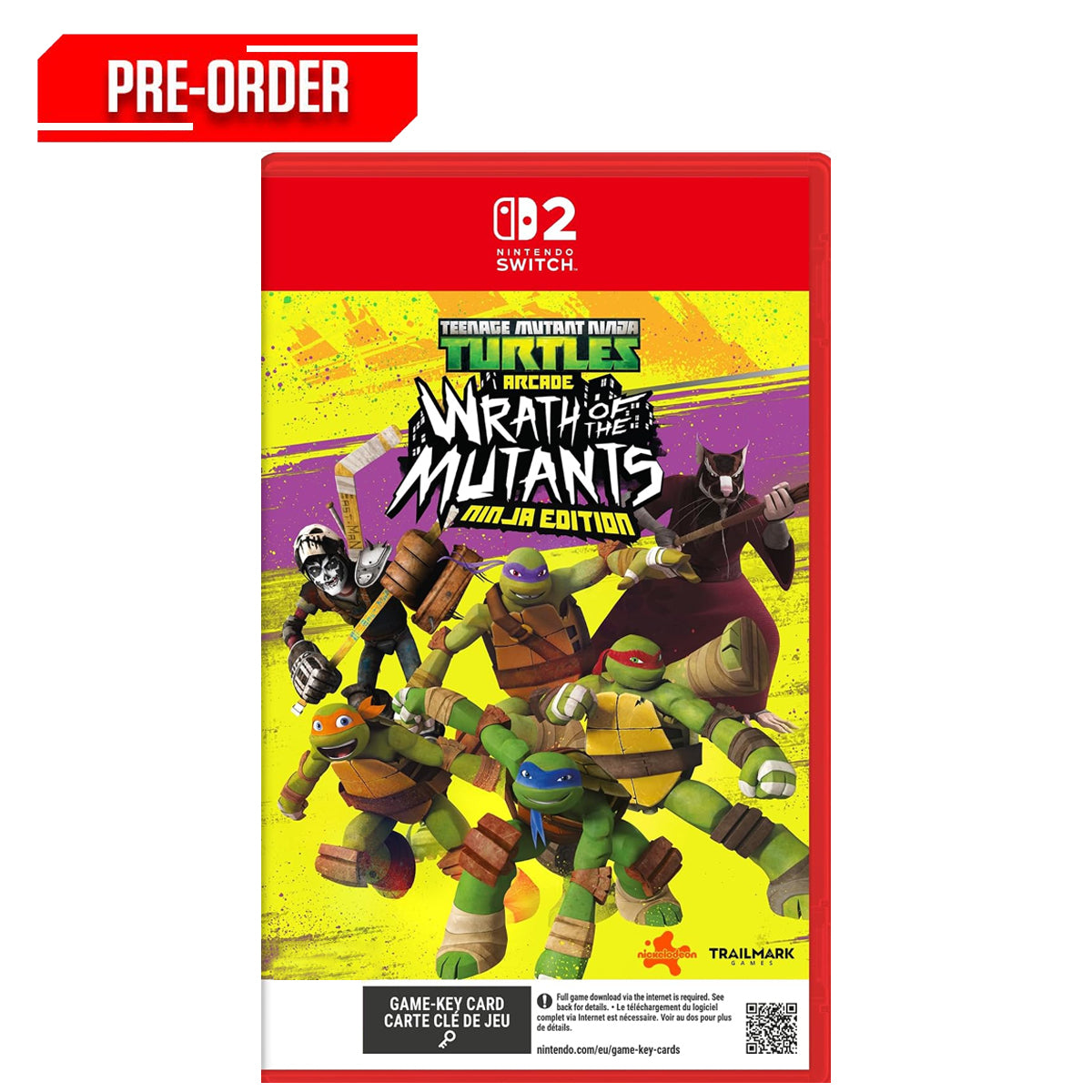 Nintendo Switch 2 Teenage Mutant Ninja Turtles Wrath of the Mutants Ninja Edition