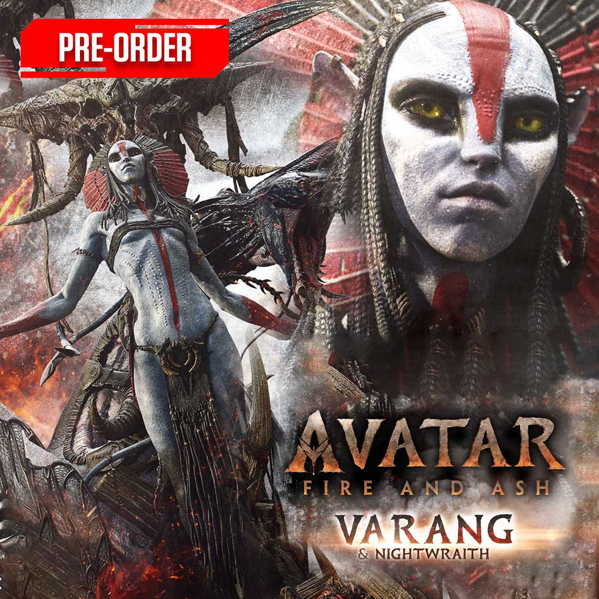 Real Elite Masterline Avatar: Fire and Ash (Film) Varang & Nightwraith Avatar Legacy Collection