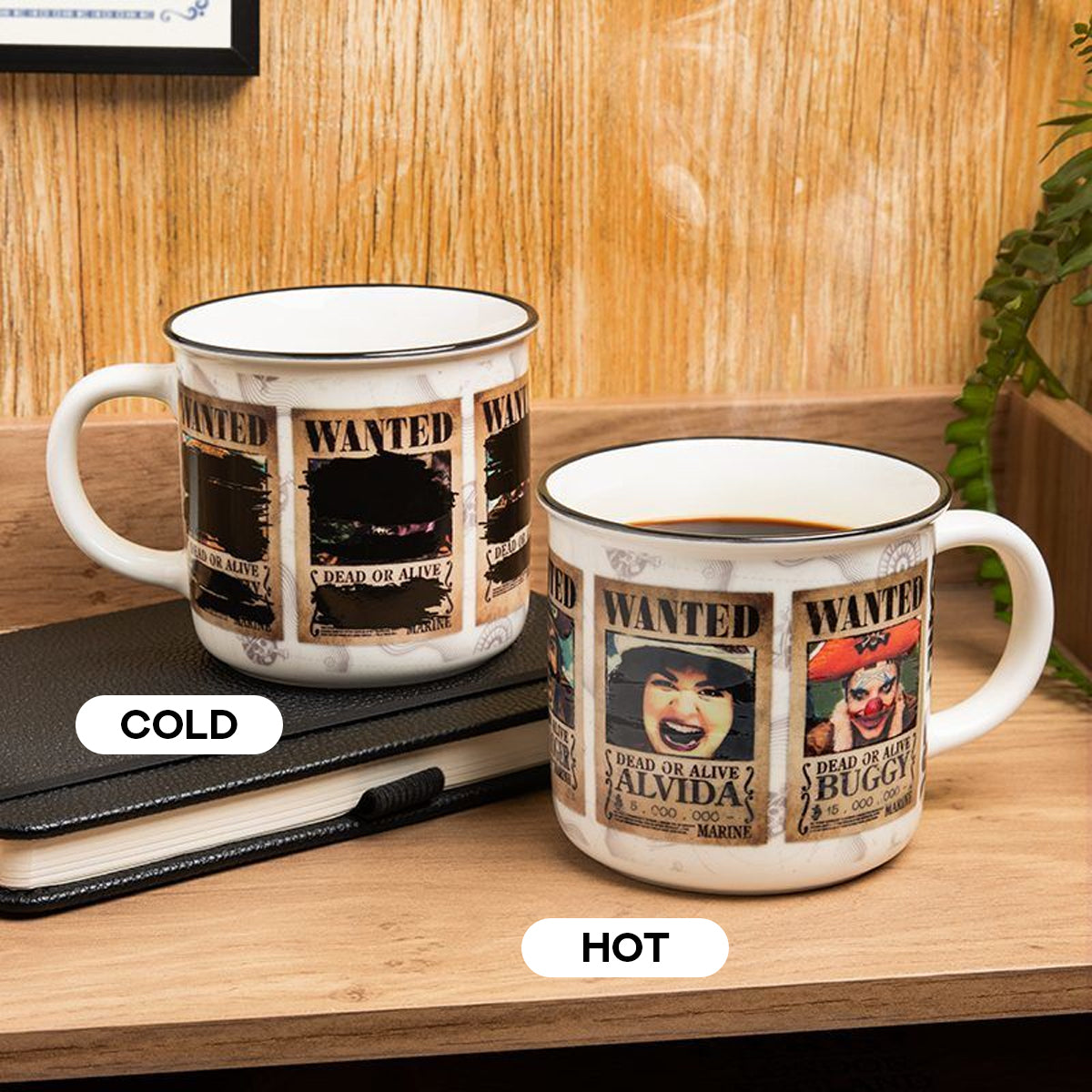 Paladone One Piece Heat Change Mug (PP14649OPNF)