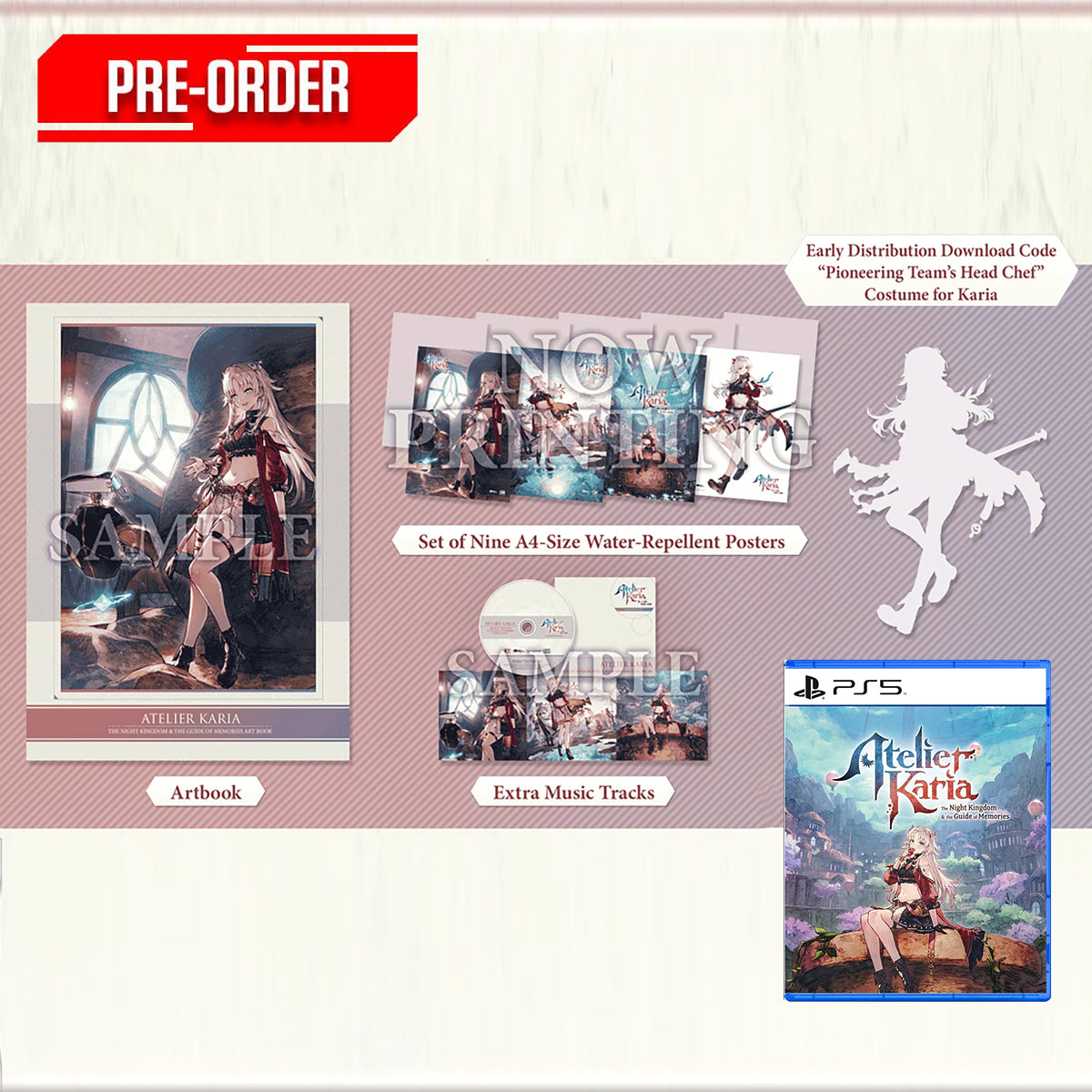 PS5 Atelier Karia: The Night Kingdom & the Guide of Memories Premium Edition Pre-Order