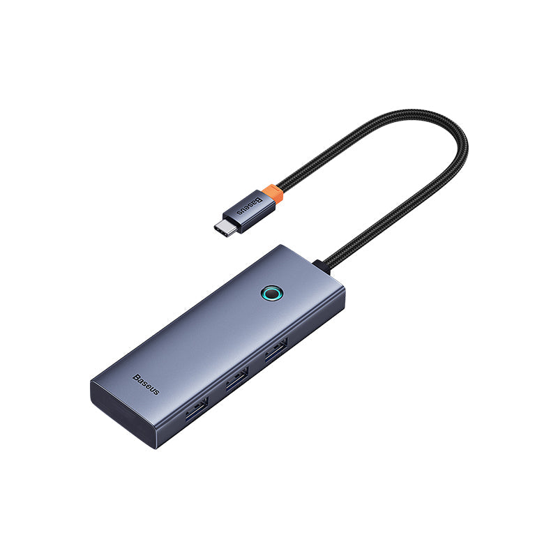 Baseus UltraJoy Series 5-Port Hub Docking Station USB-C to HDMI 4K@30Hz + 3xUSB-C 3.0 + PD