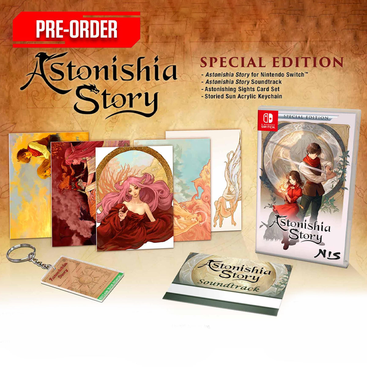 Nintendo Switch Astonishia Story - Special Edition Pre-Order Downpayment