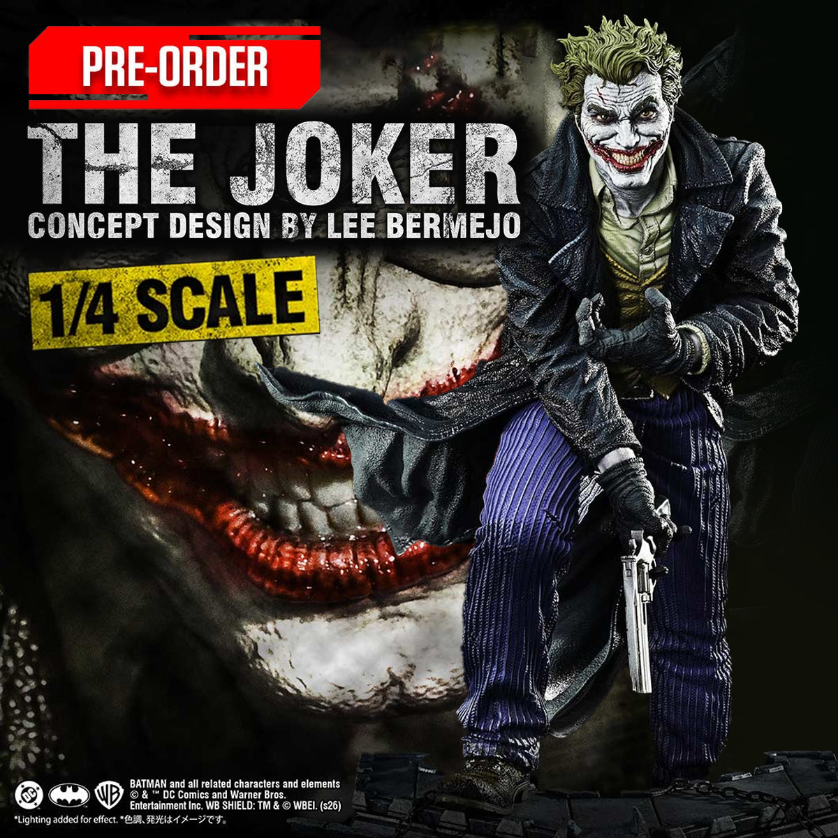 Ultimate Premium Masterline Batman (Comics) The Joker (Concept Design by Lee Bermejo)