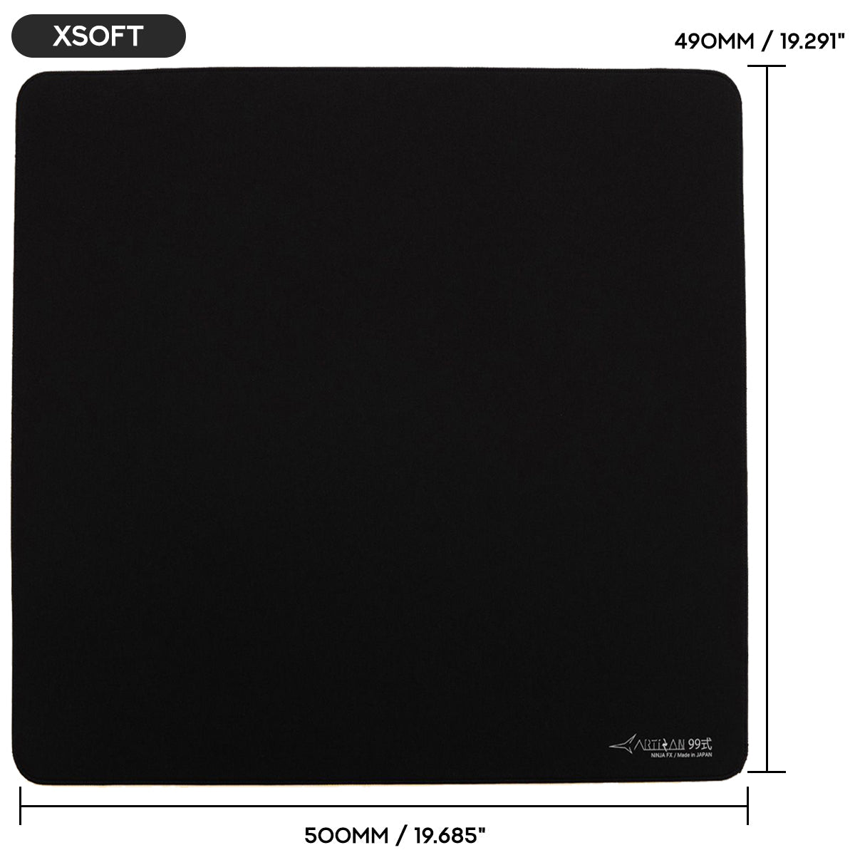 Artisan Ninja FX Type-99 Gaming Mousepad - Black