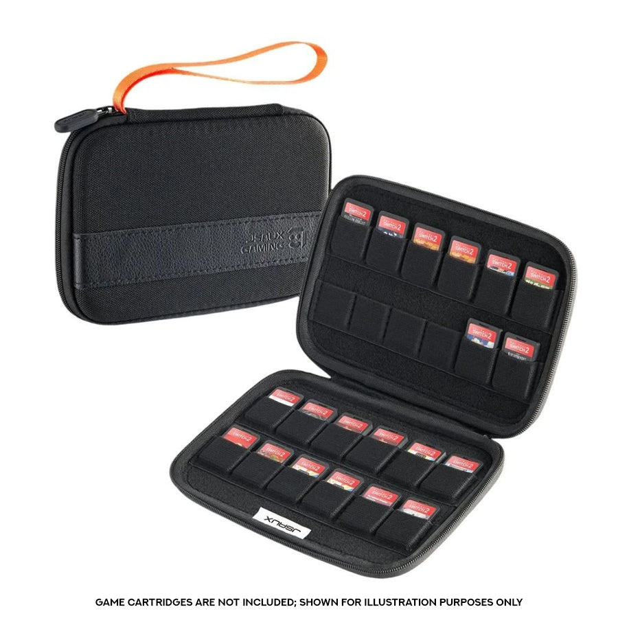 JSAUX Mini Multi-Card Case 24 for Nintendo Switch 2 (Black) (BG0142)
