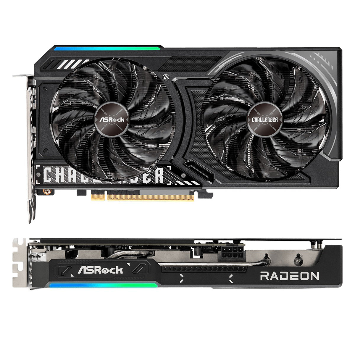Asrock AMD Radeon RX 9050 Challenger 8GB GDDR6 Graphics Card