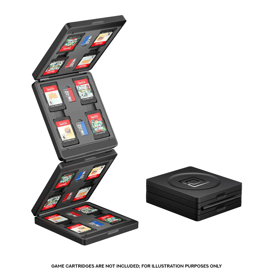 JSAUX Game Card Case 24 for Nintendo Switch 2 (Black) (BG0125)
