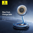 Baseus EnerFill FF11 Foldable Wireless Charger 15W includes USB-C to USB-C Data Cable 1M