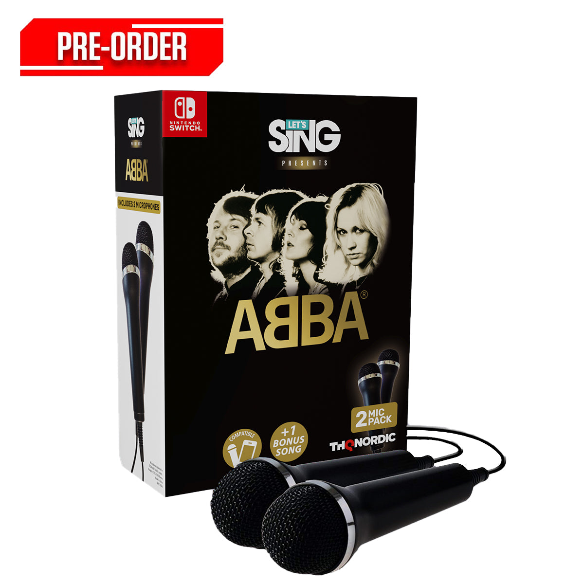 Nintendo Switch Lets Sing ABBA 2 Mic Bundle (2027 Edition)
