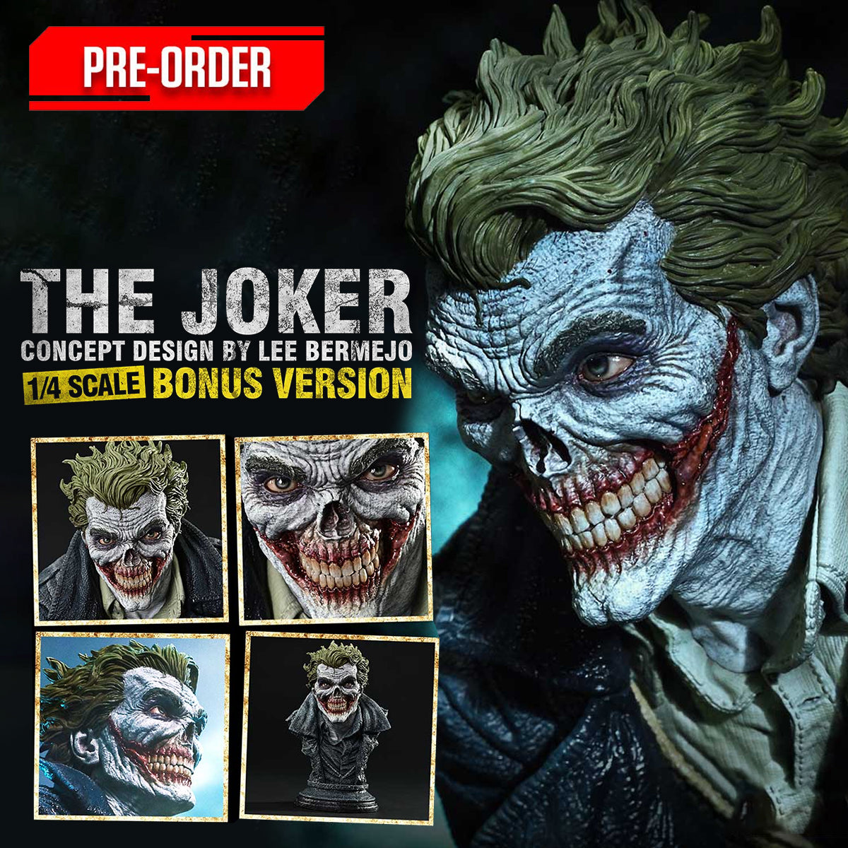 Ultimate Premium Masterline Batman (Comics) The Joker (Concept Design by Lee Bermejo)