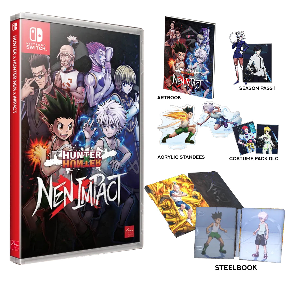 Nintendo Switch Hunter x Hunter Nen x Impact Limited Edition