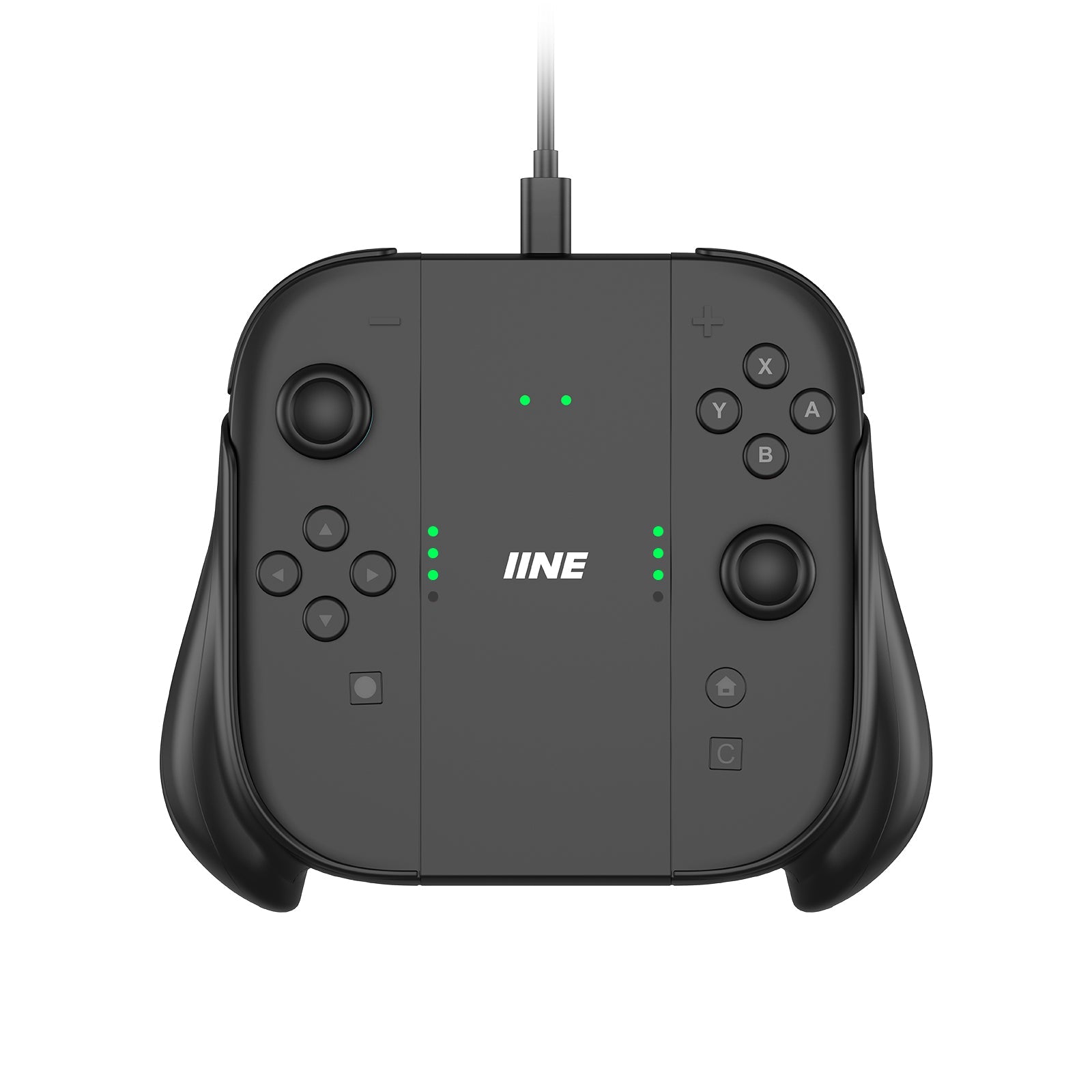 IINE Charging Grip with Remappable Buttons for Nintendo Switch 2