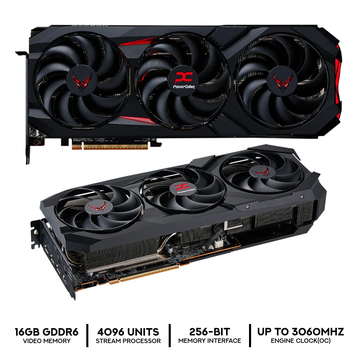 PowerColor Red Devil AMD Radeon RX 9070 XT 16GB GDDR6 Graphics Card