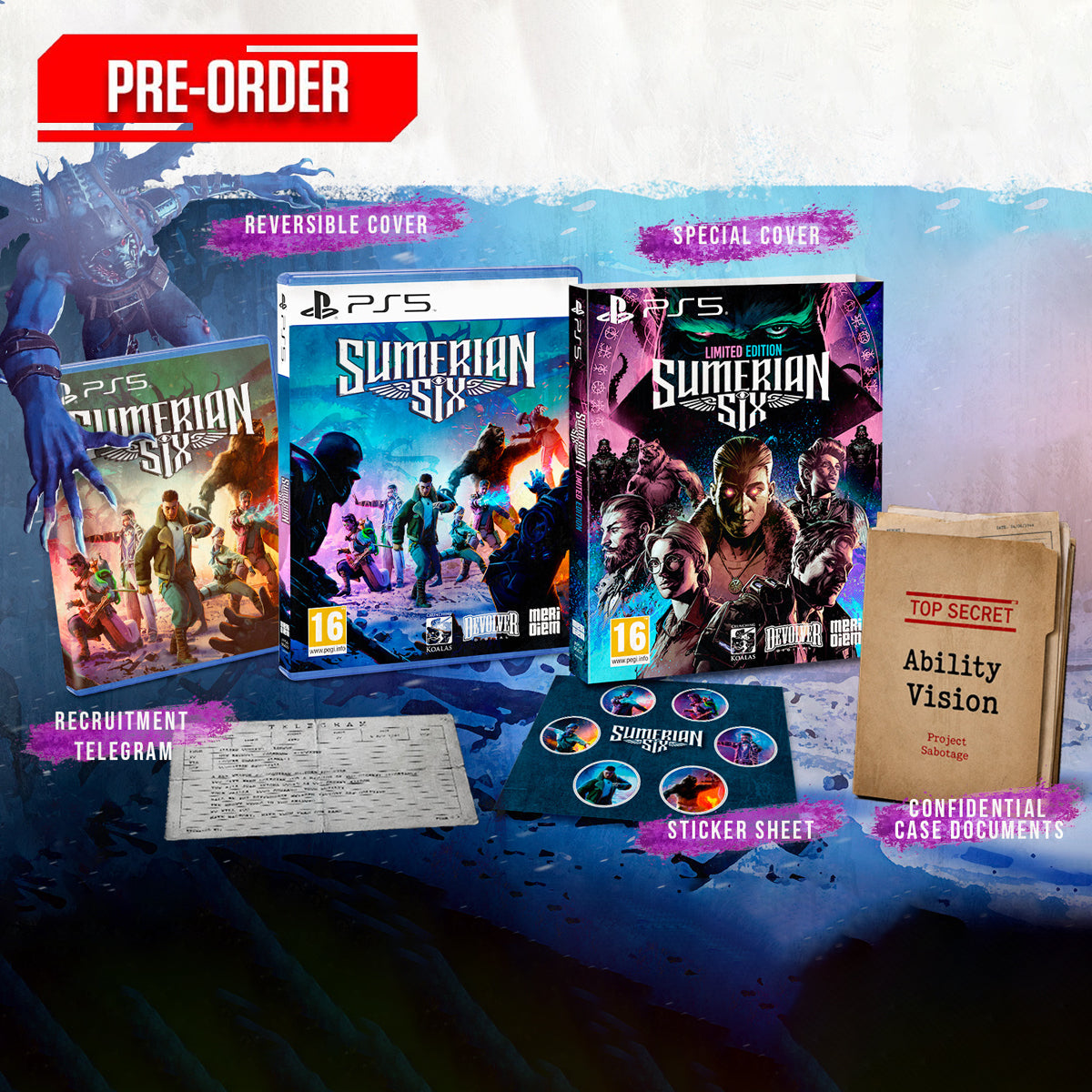 PS5 Sumerian Six Limited Edition Pre-Order