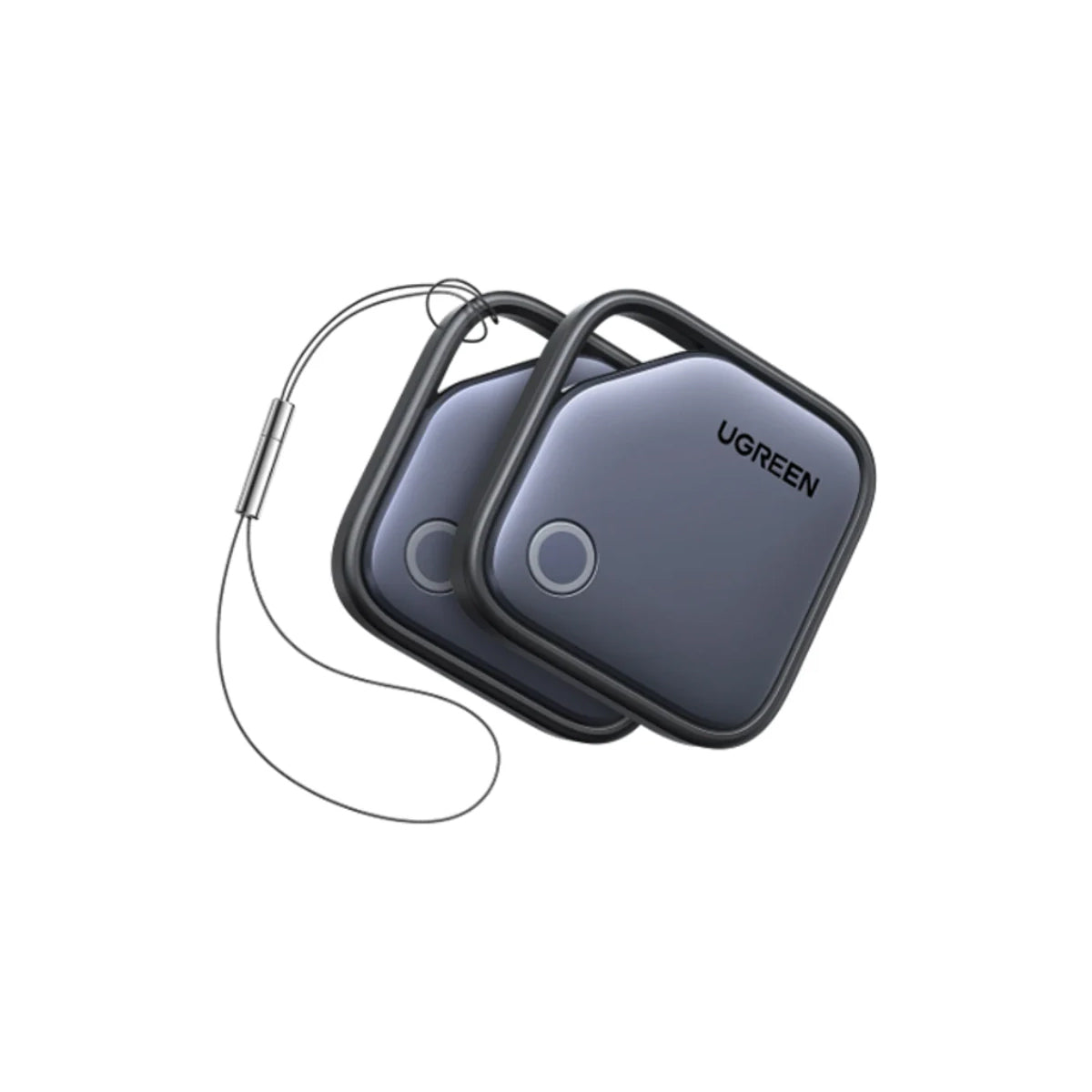 Ugreen Finder Pro for Apple & Google - 2-Pack (Black) (CM916/75646A)